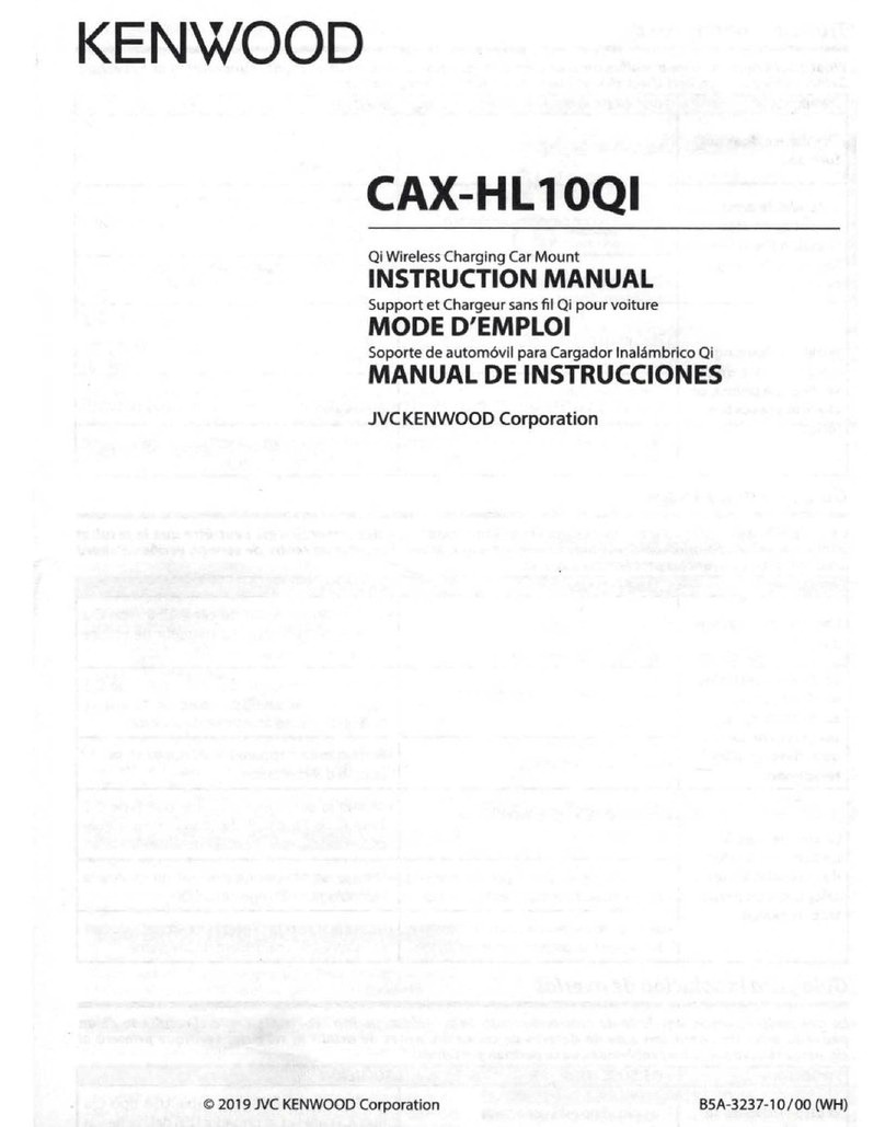 Kenwood CAX-HL10QI instruction manual