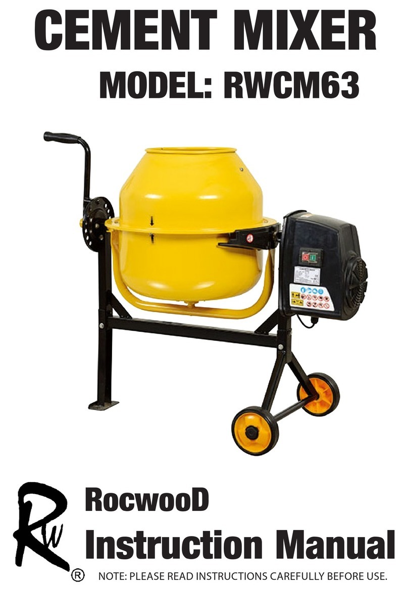 RocwooD RWCM63 instruction manual