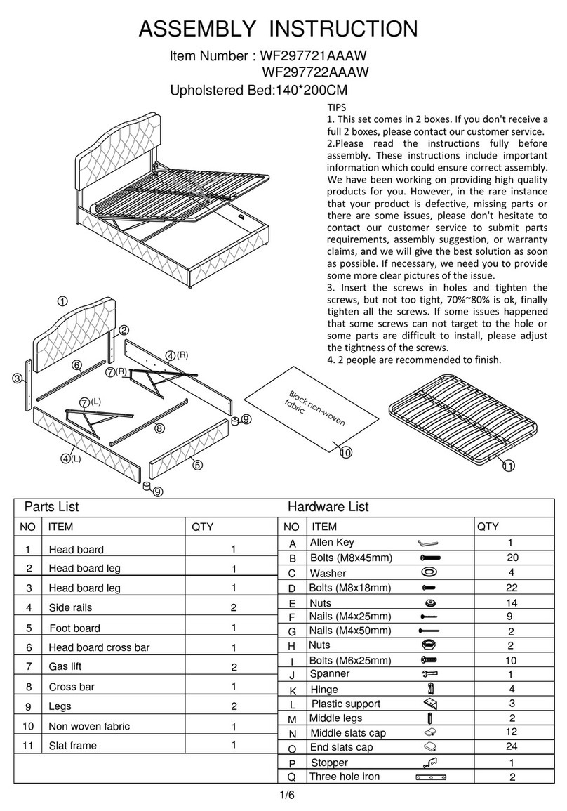 Otto WF297721AAAW Assembly instruction