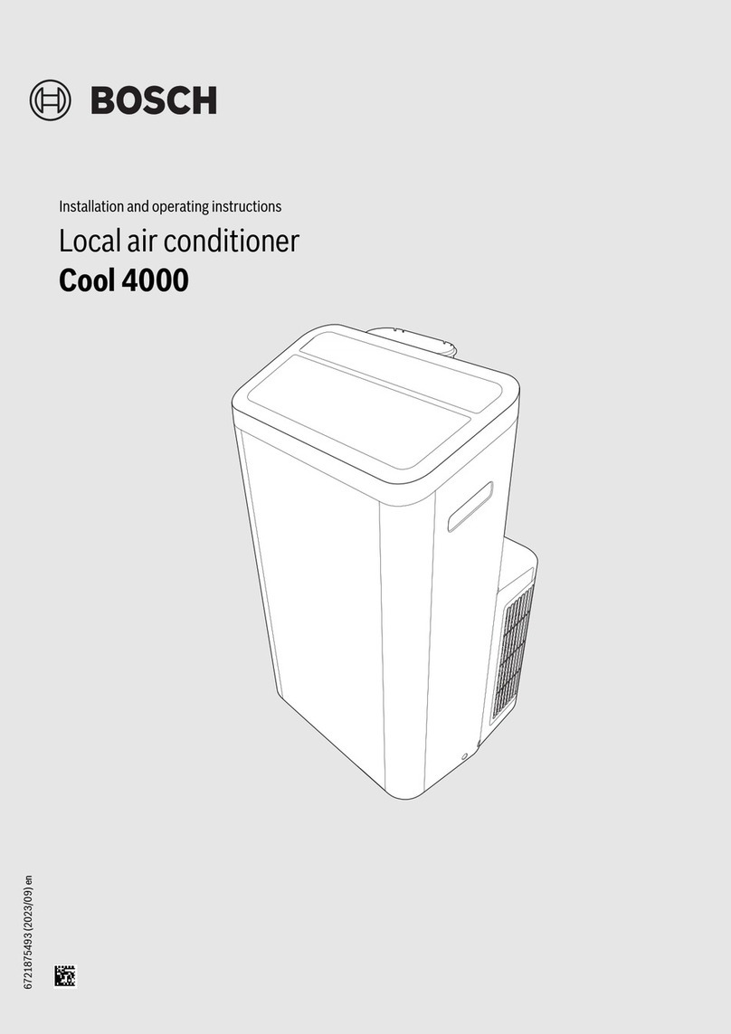 Bosch Cool 4000 User manual Bosch Cool 4000 User manual
