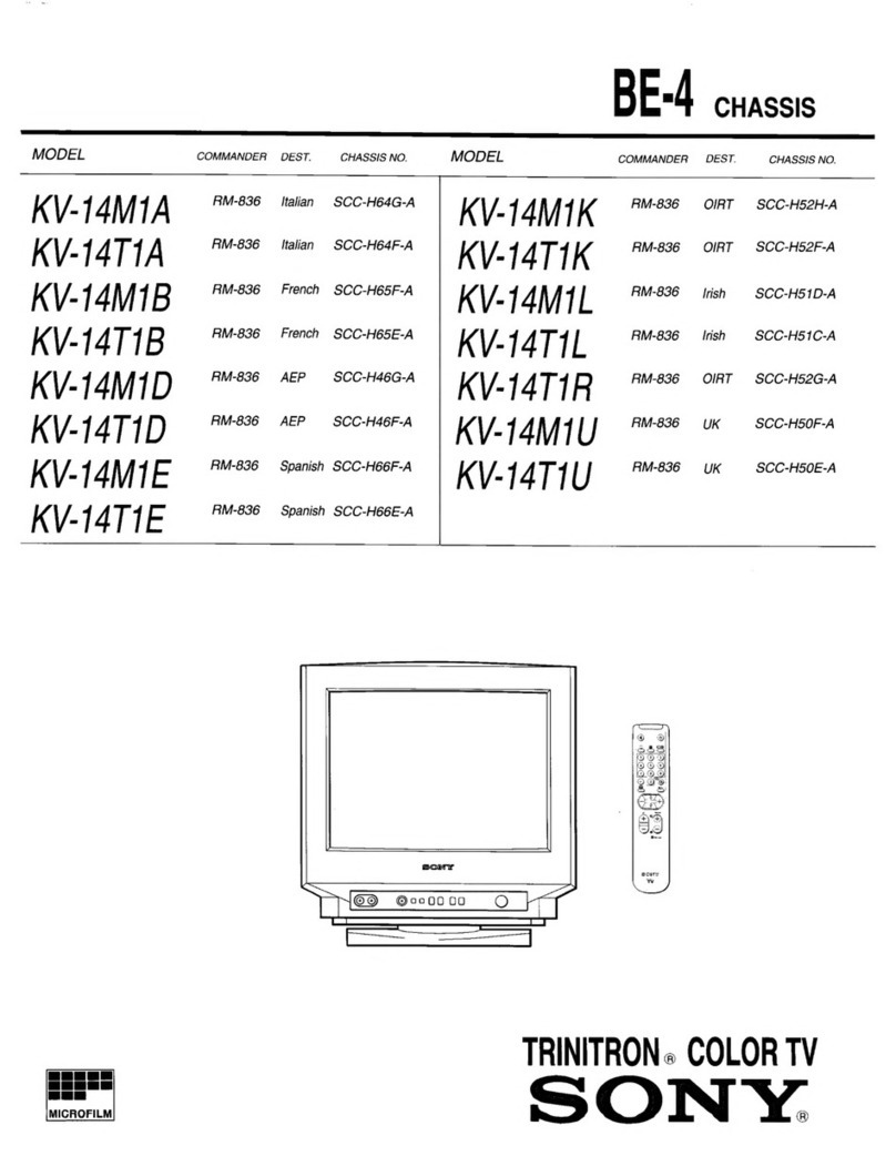 Sony Trinitron KV-14M1A User manual