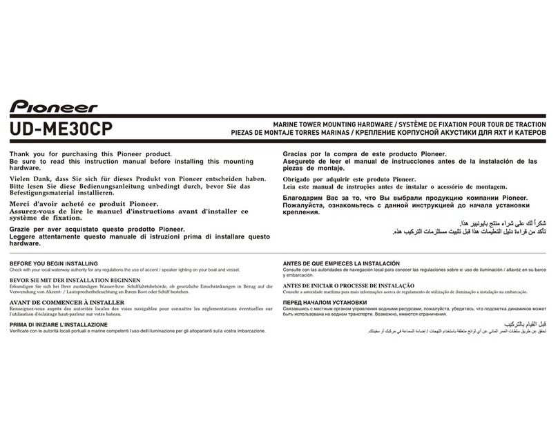 Pioneer UD-ME30CP manual