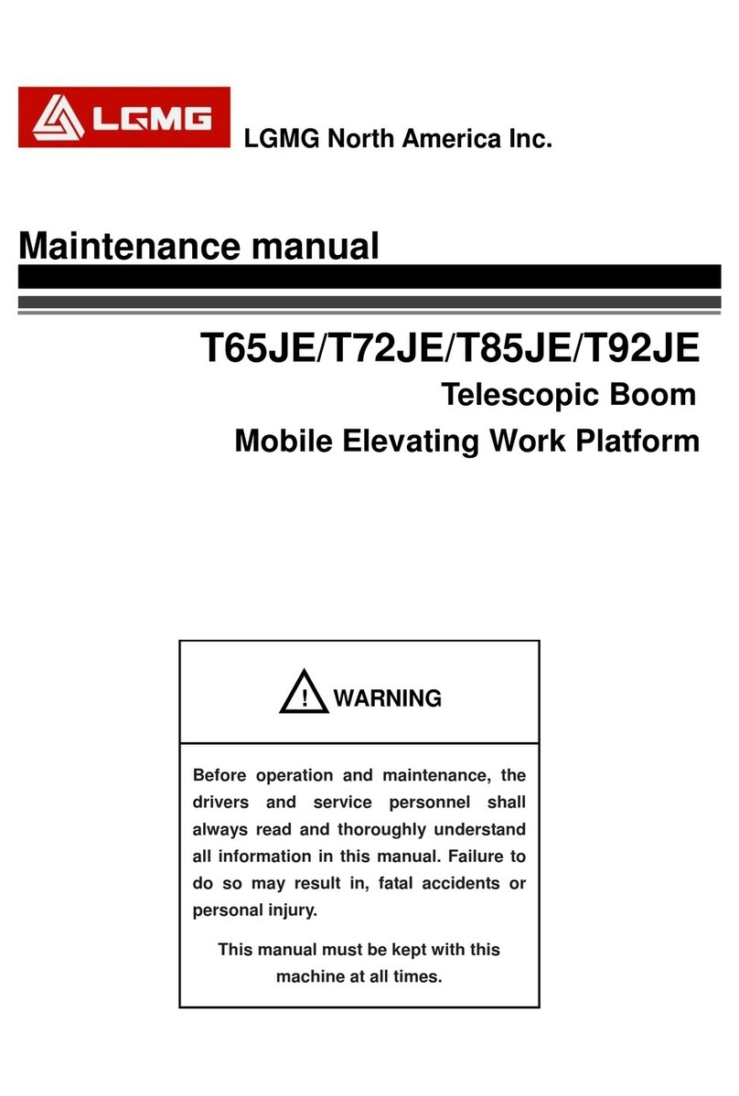 LGMG T65JE Maintenance manual