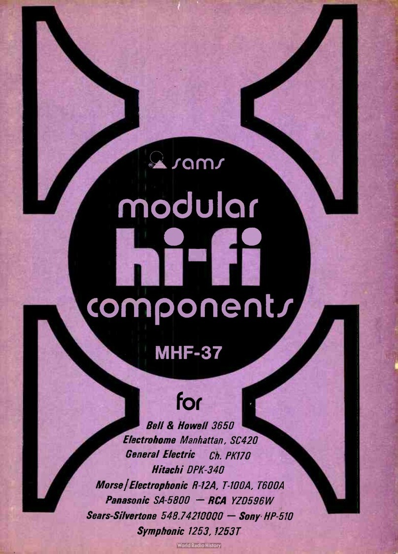 Sams MHF-37 manual