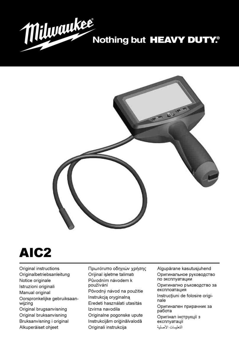 Milwaukee AIC2 Original instructions