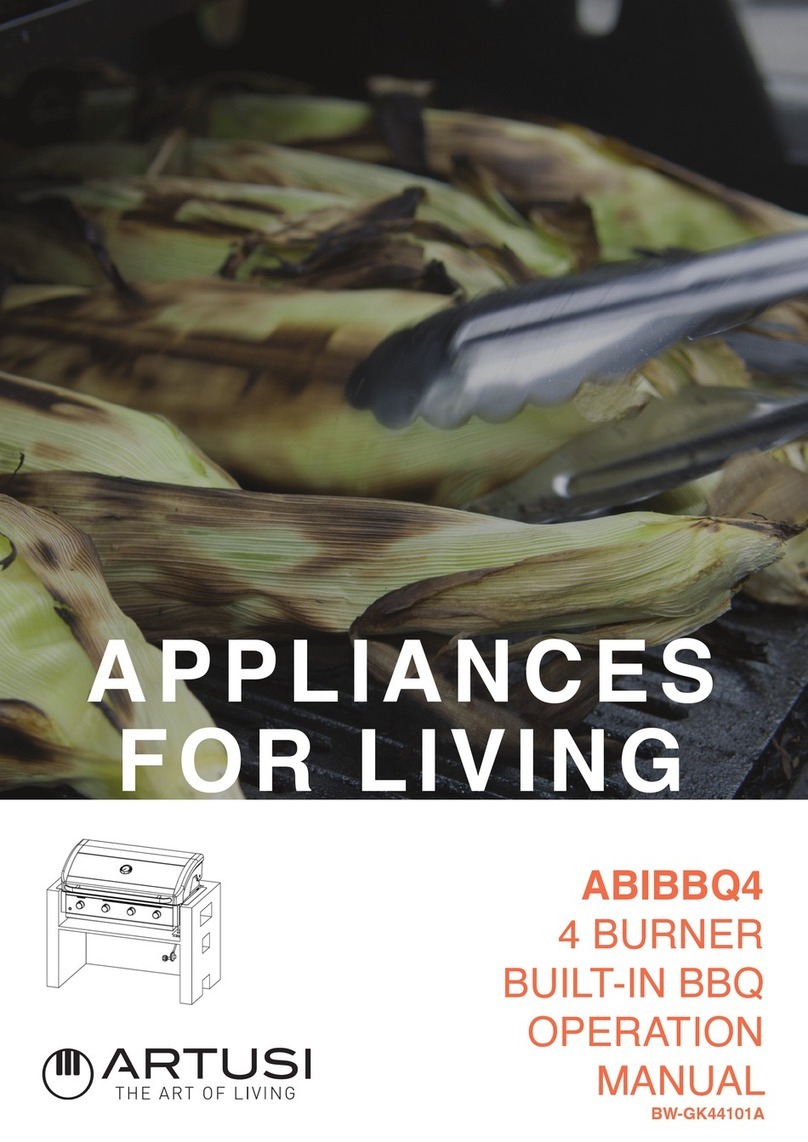 Artusi ABIBBQ4 Operation manual