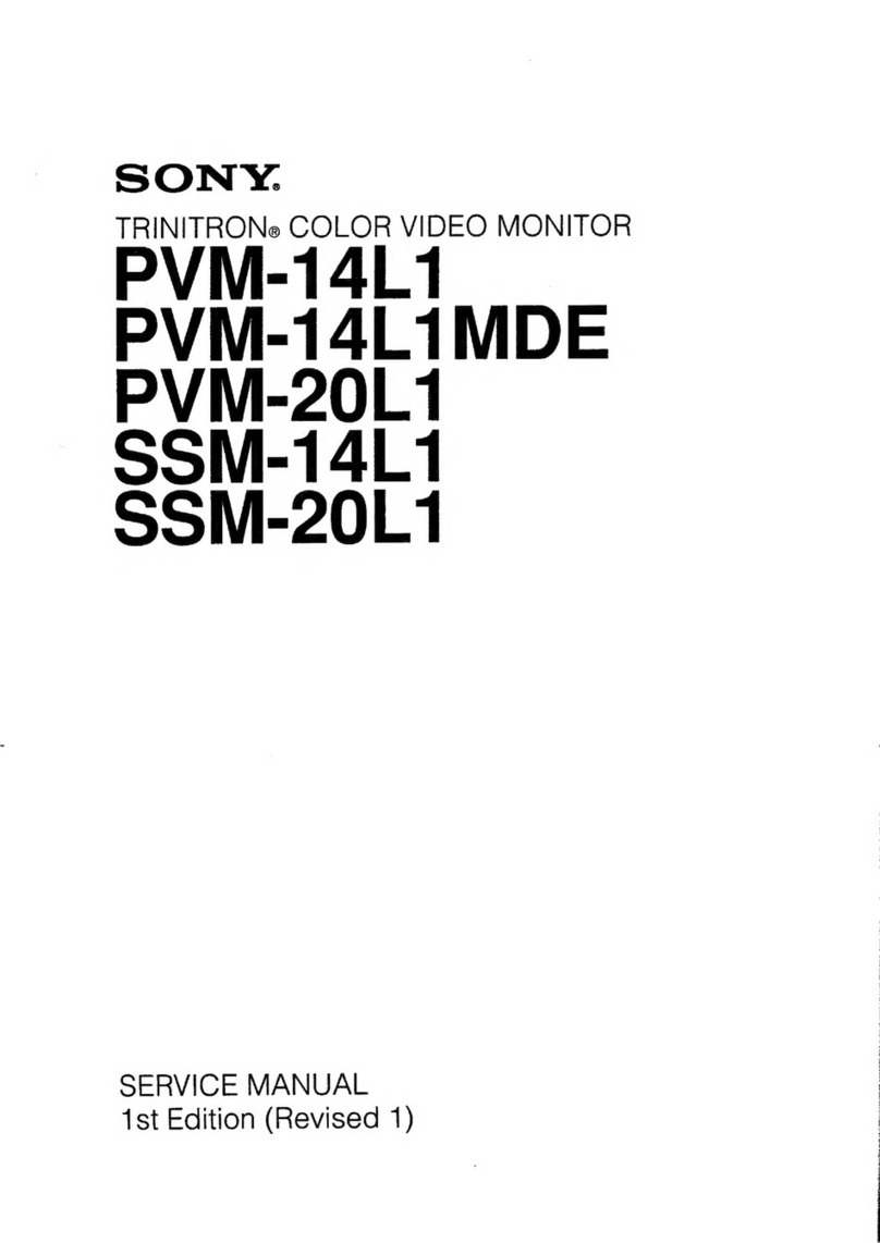 Sony PVM-14L1 User manual