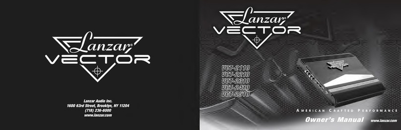 Lanzar Vector VCT-2110 User manual