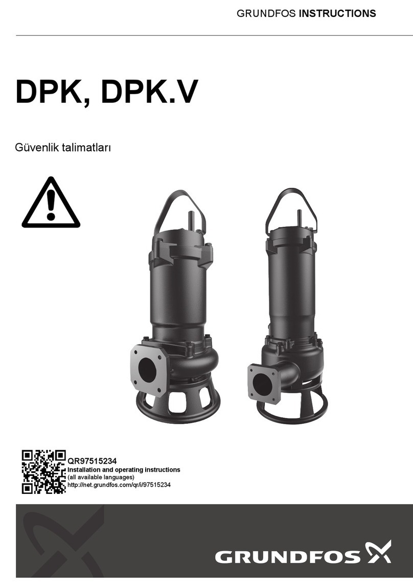 Grundfos DPK User manual Grundfos DPK User manual