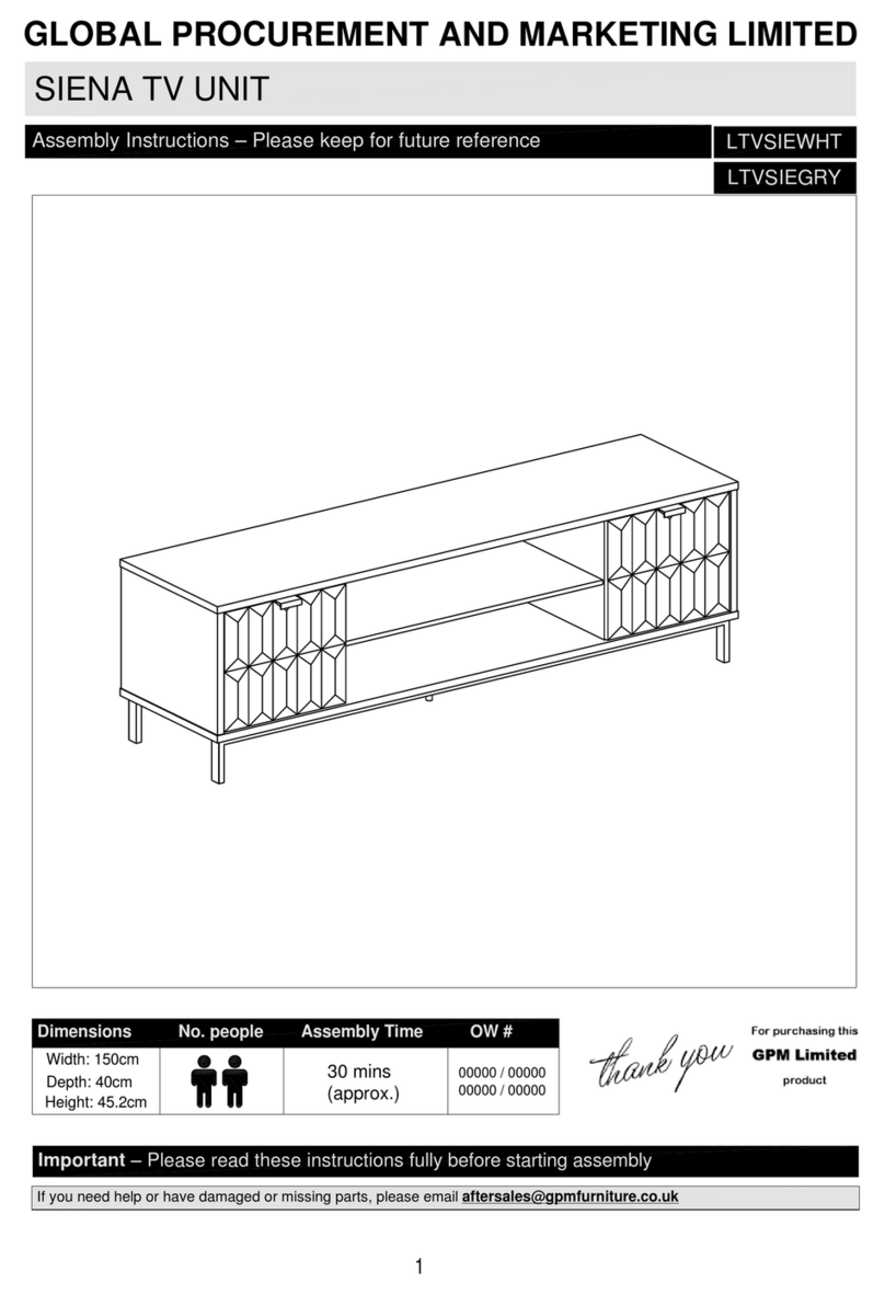 GPM SIENA LTVSIEWHT User manual