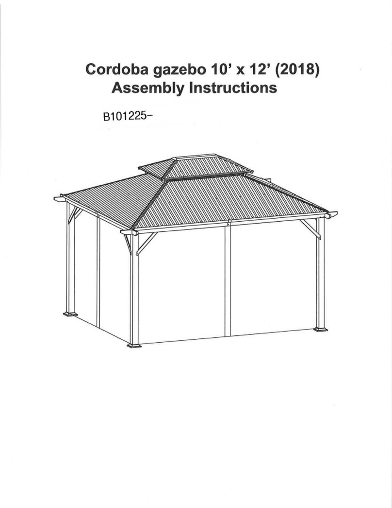 Corriveau Cordoba B101225 Assembly instructions Corriveau Cordoba B101225 Assembly instructions