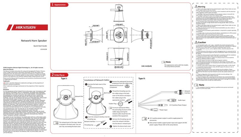 HIK VISION UD34183B User manual