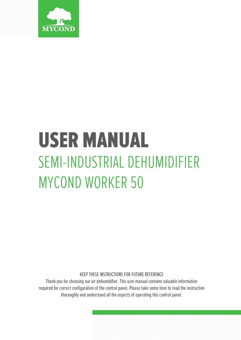 Mycond WORKER 50 user manual