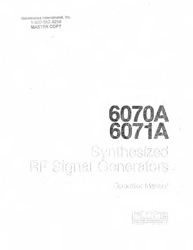Fluke 6070A User manual Fluke 6070A User manual