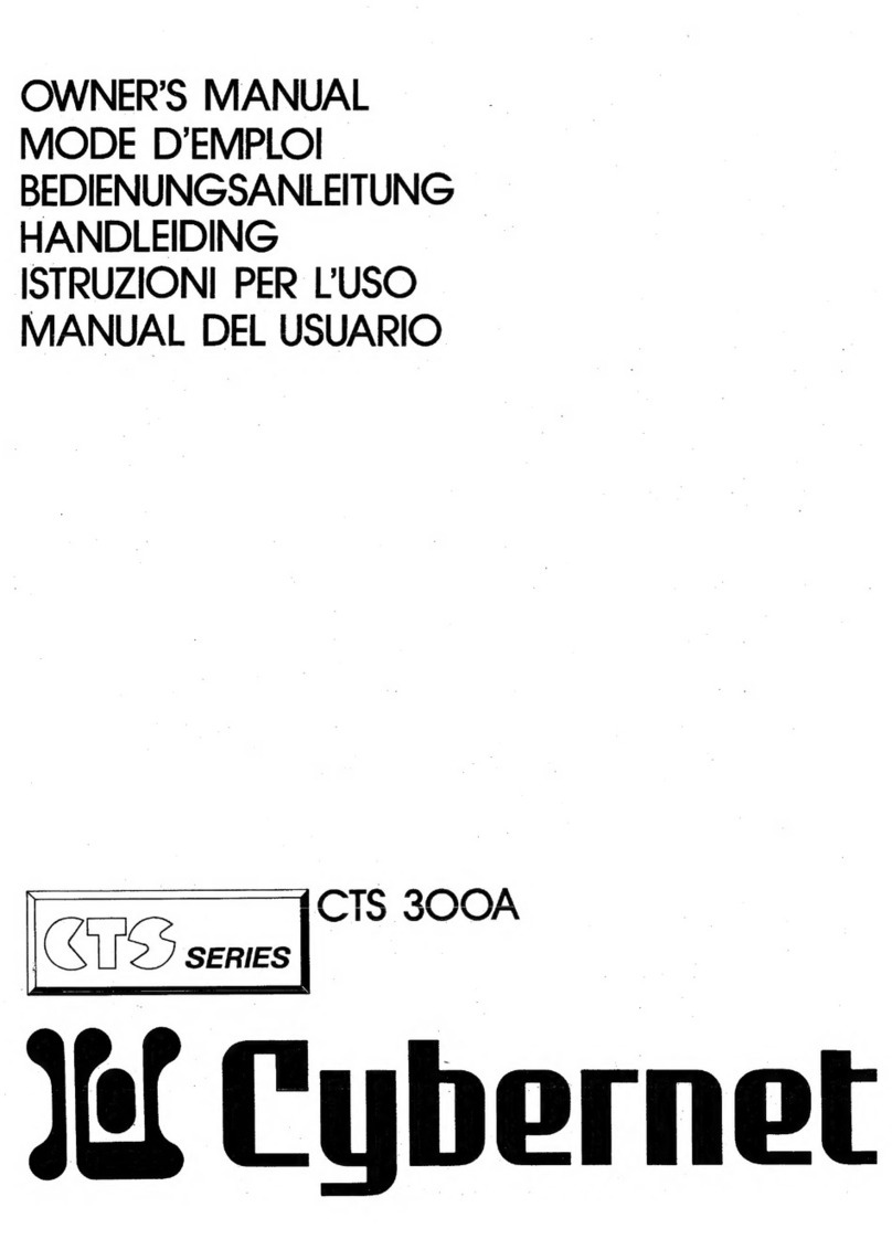 Cybernet CST Series owner's manual