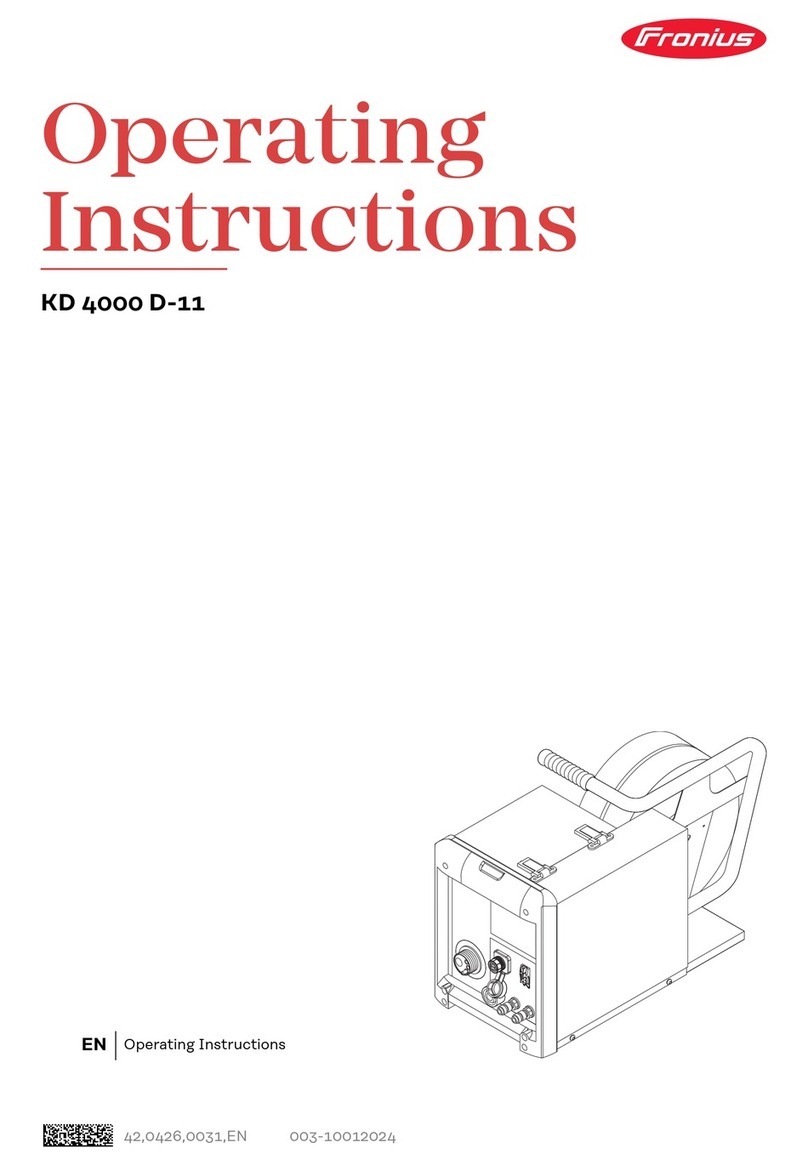 FRO­NIUS KD 4000 D-11 User manual