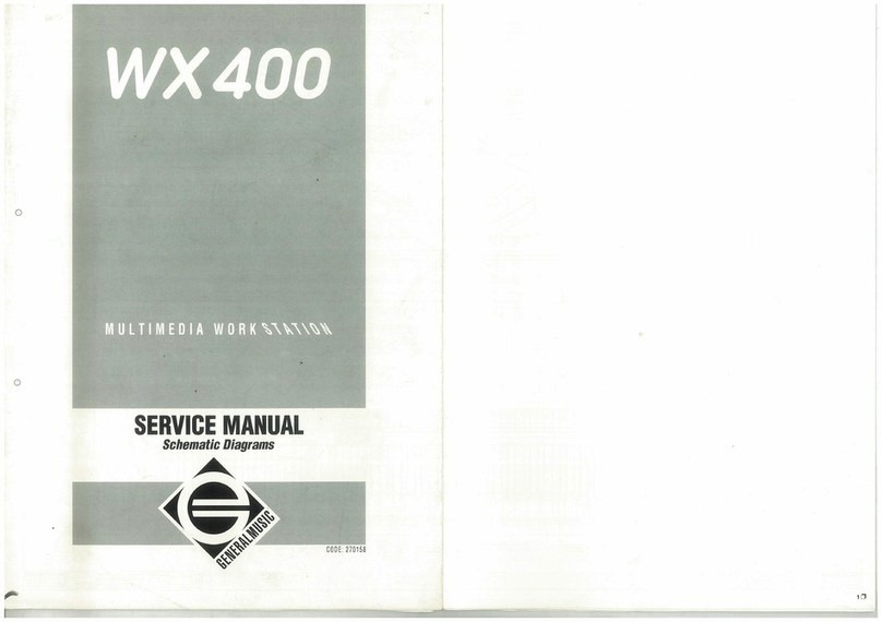 Generalmusic WX400 Service manual Generalmusic WX400 Service manual