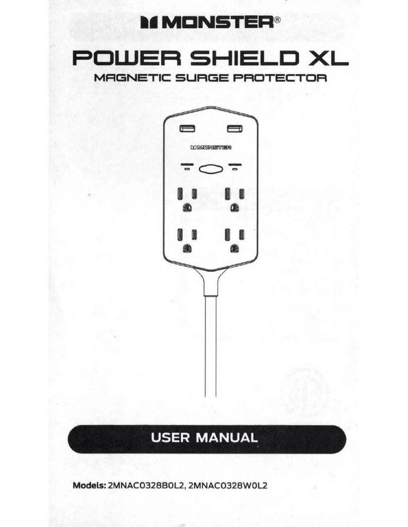 Monster POWER SHIELD XL user manual