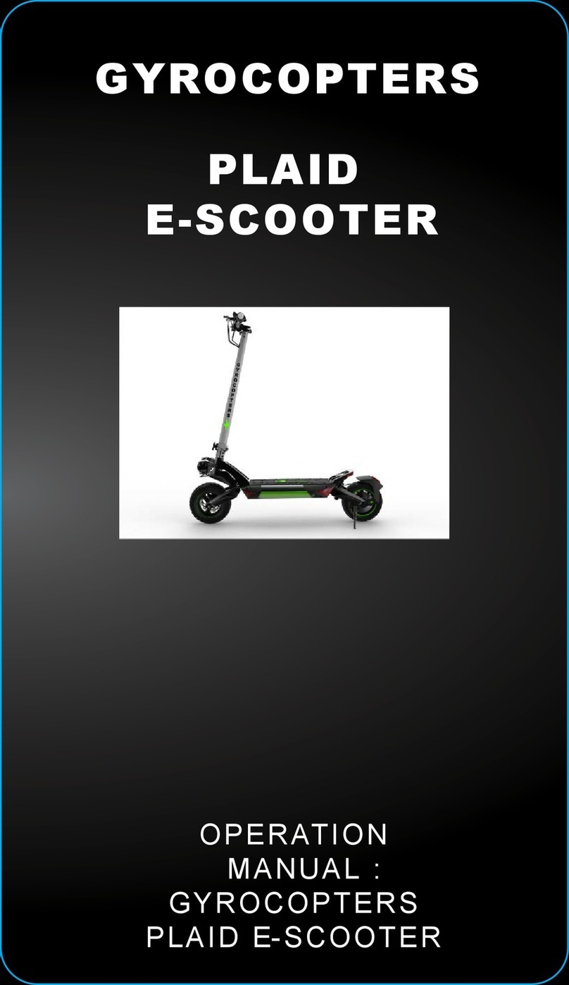 Gyrocopters PLAID User manual