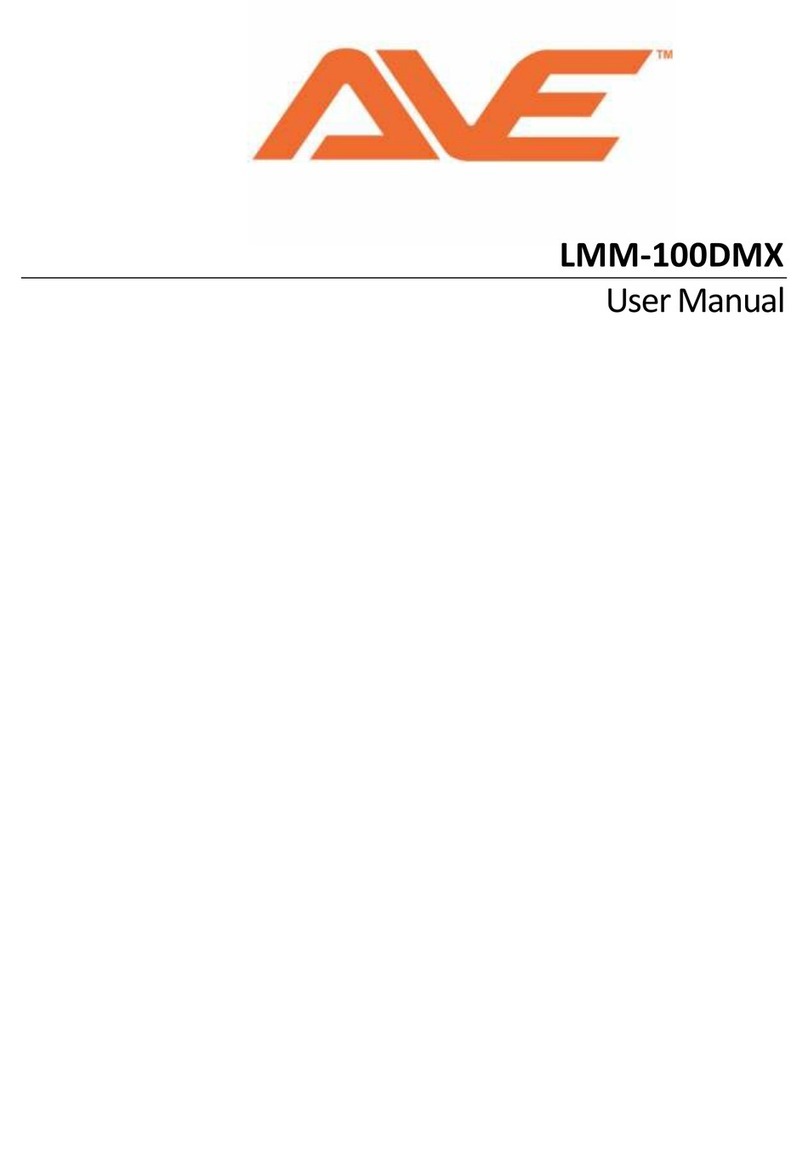 AVE LMM-100DMX user manual