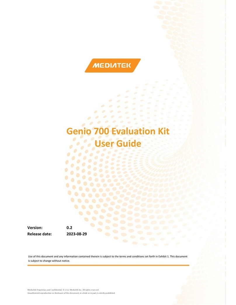 MEDIATEK Genio 700 EVK user guide