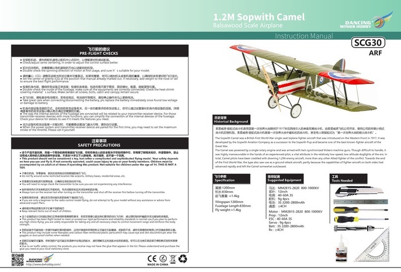 Dancing Wings Hobby SCG30 instruction manual