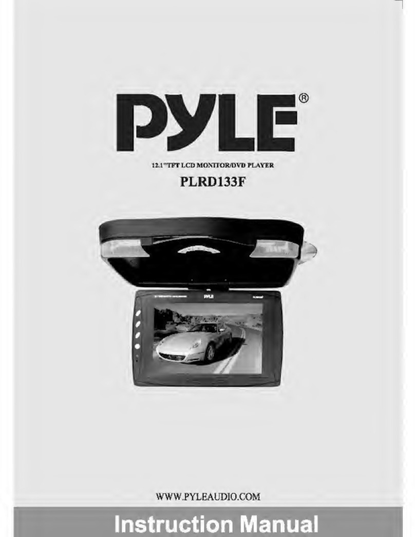 Pyle PLRD133F instruction manual