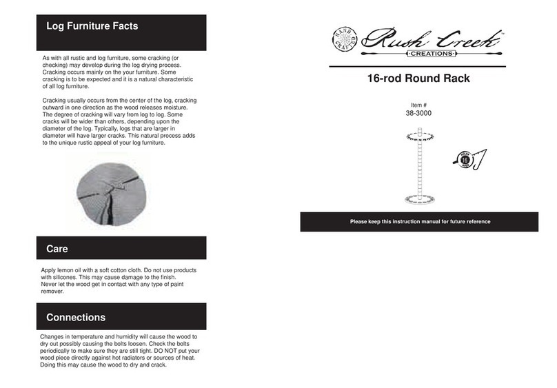 Rush Creek Creations 38-3000 User manual