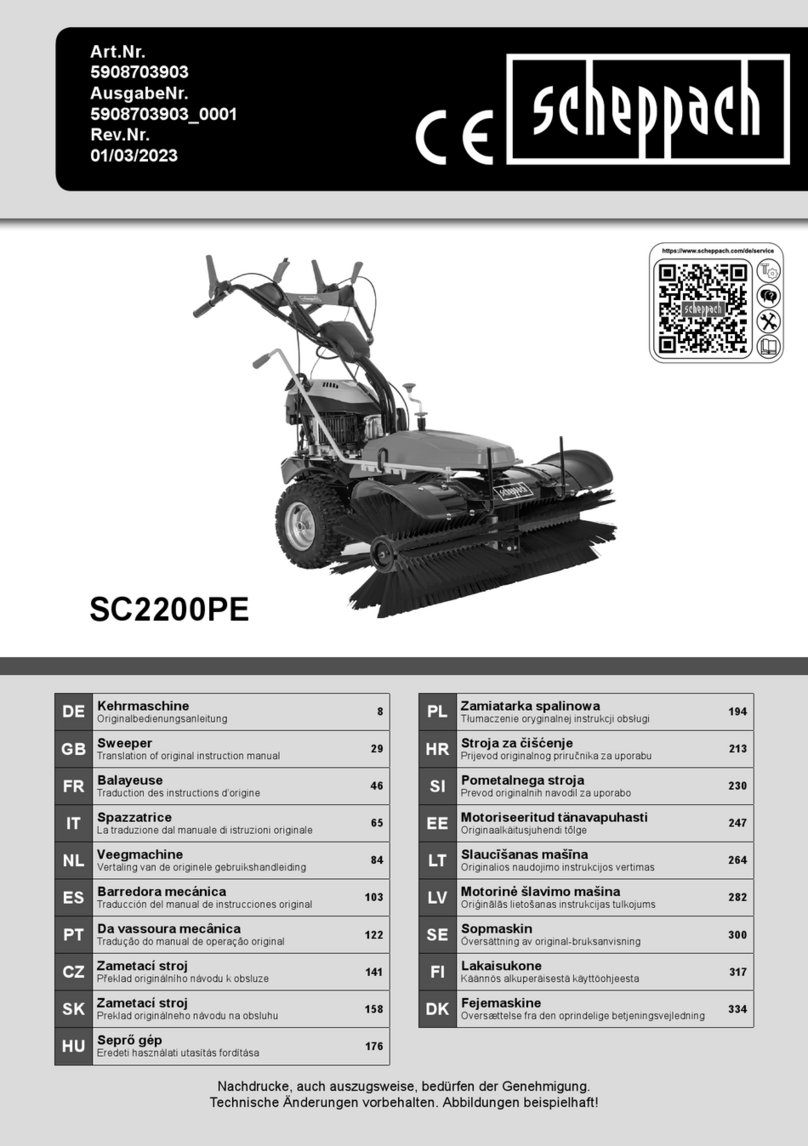 Scheppach SC2200PE Translation of original instruction manual