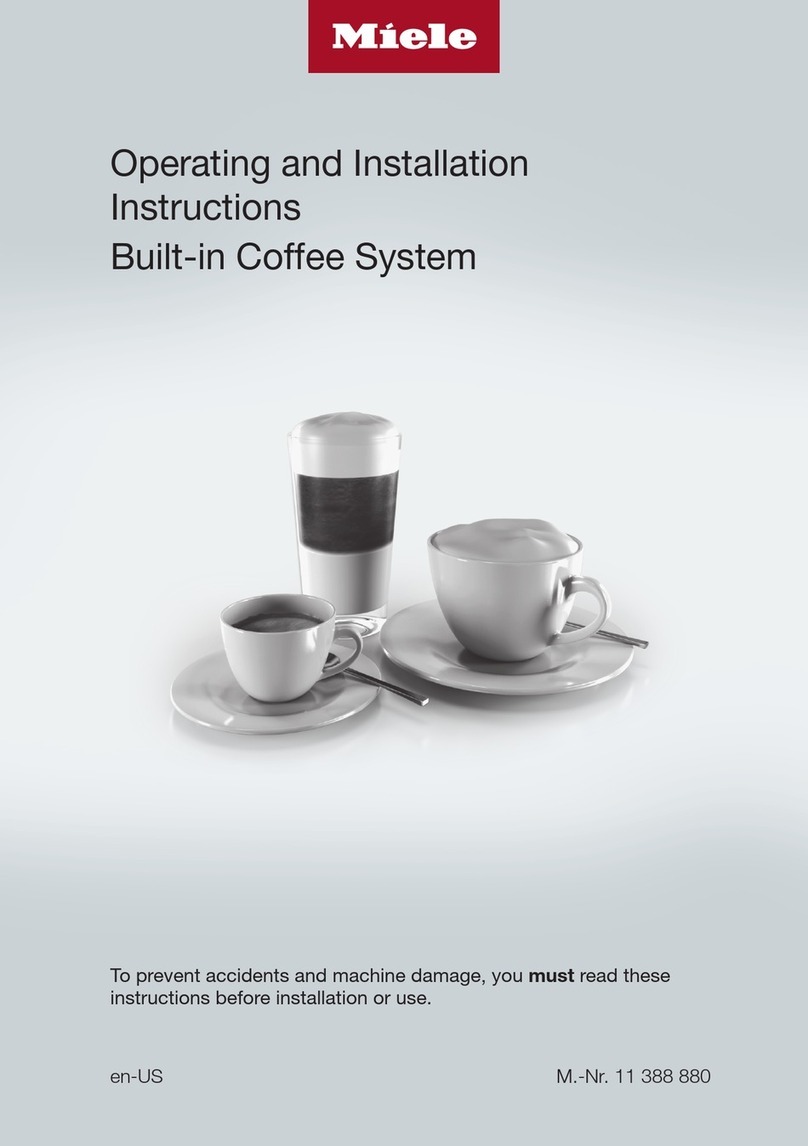 Miele CVA7445CSS User manual