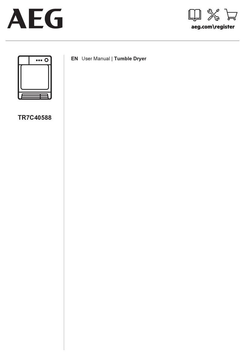 AEG TR7C40588 user manual