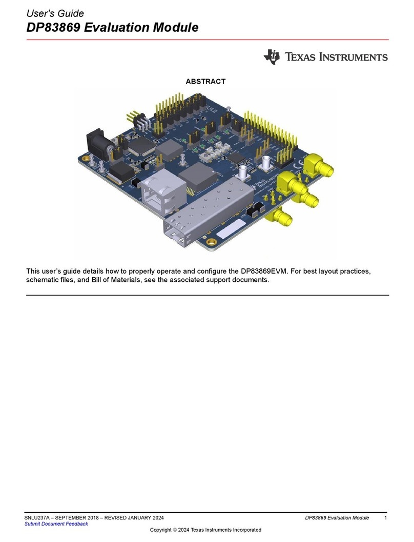 Texas Instruments DP83869 User manual