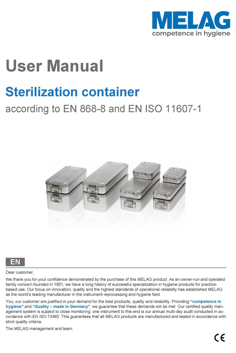 MELAG 15K User manual