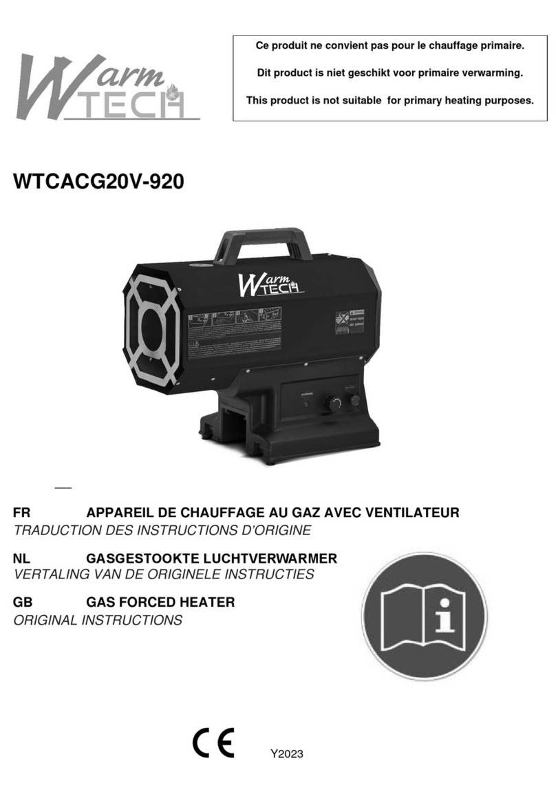 Warmtech WTCACG20V-920 Original instructions Warmtech WTCACG20V-920 Original instructions