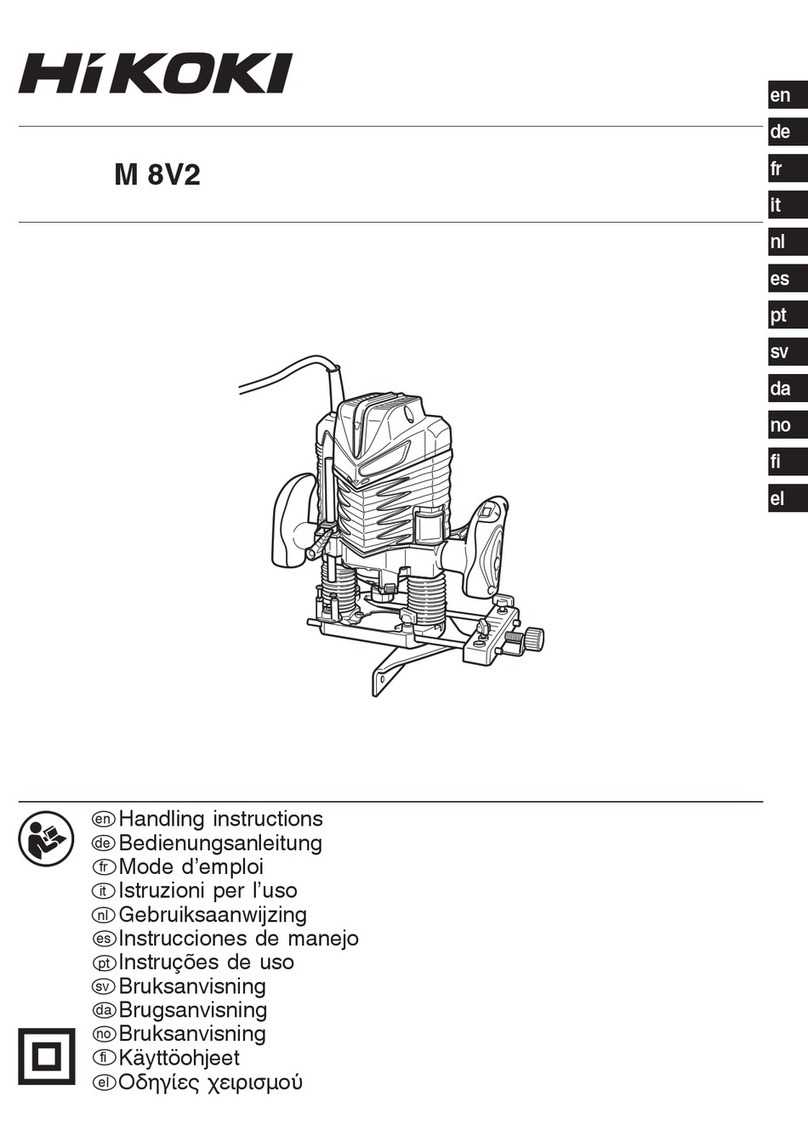 HIKOKI M 8V2 User manual