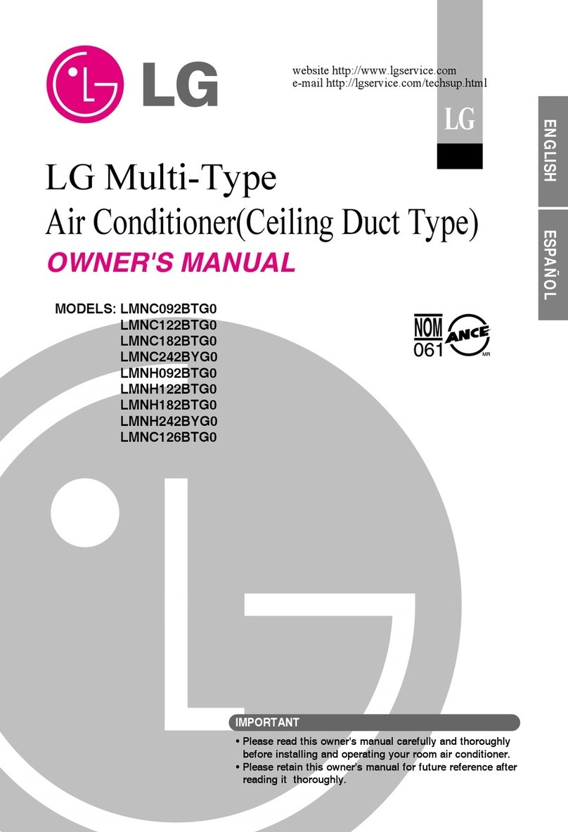 LG LMNC092BTG0 User manual