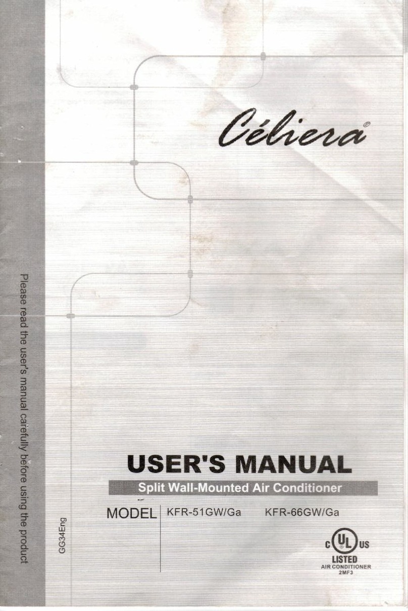 Celiera KFR-51GW/Ga user manual