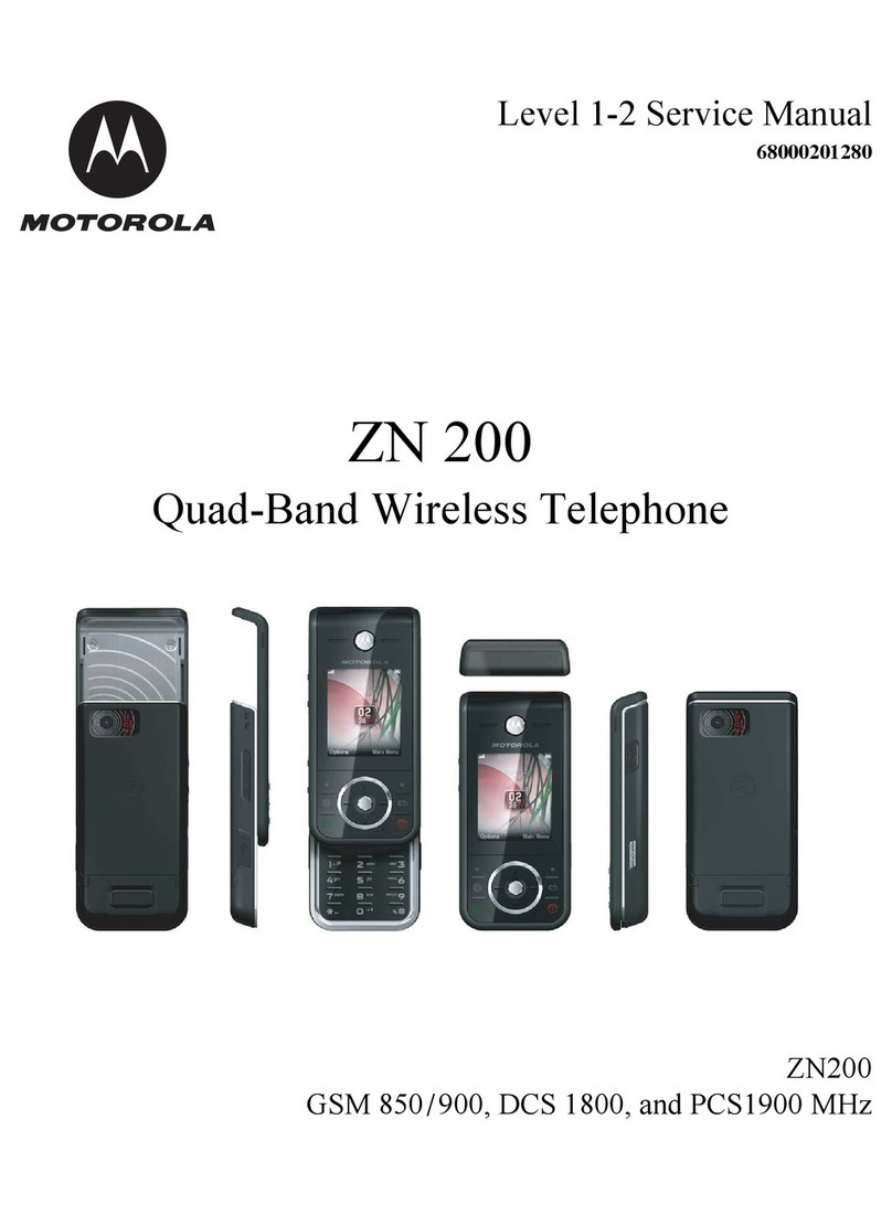 Motorola ZN 200 User manual