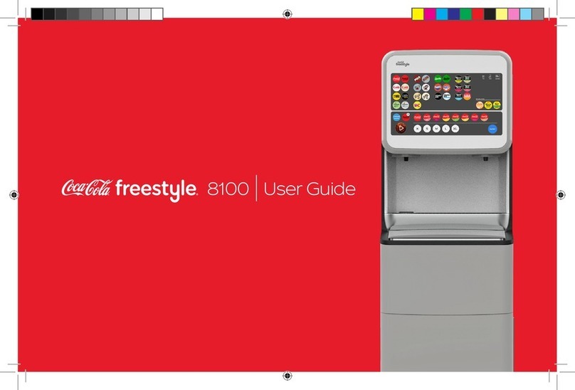 Coca-Cola FREESTYLE 8100 User manual