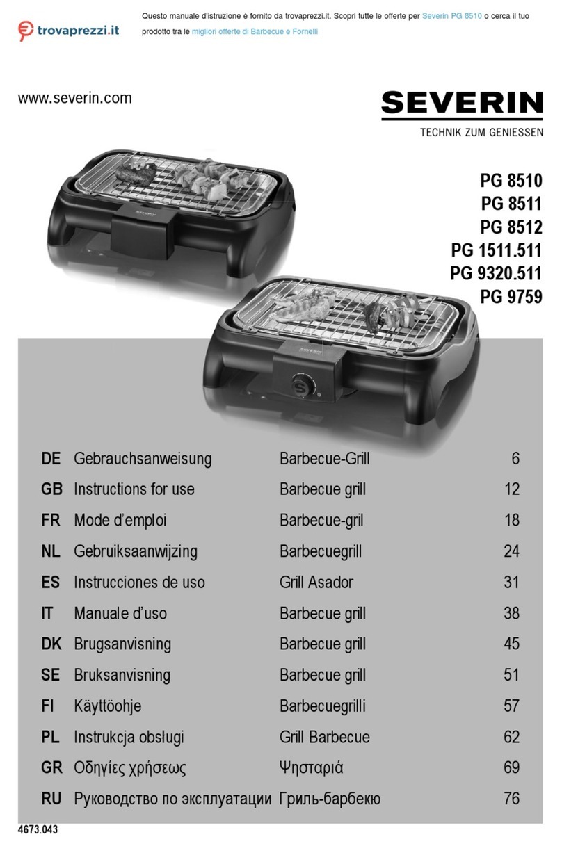 SEVERIN PG 8510 User manual