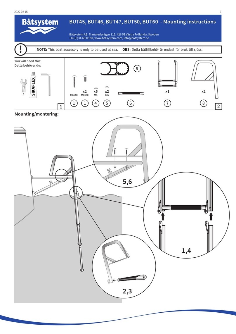 Batsystem BUT45 Mounting instructions Batsystem BUT45 Mounting instructions