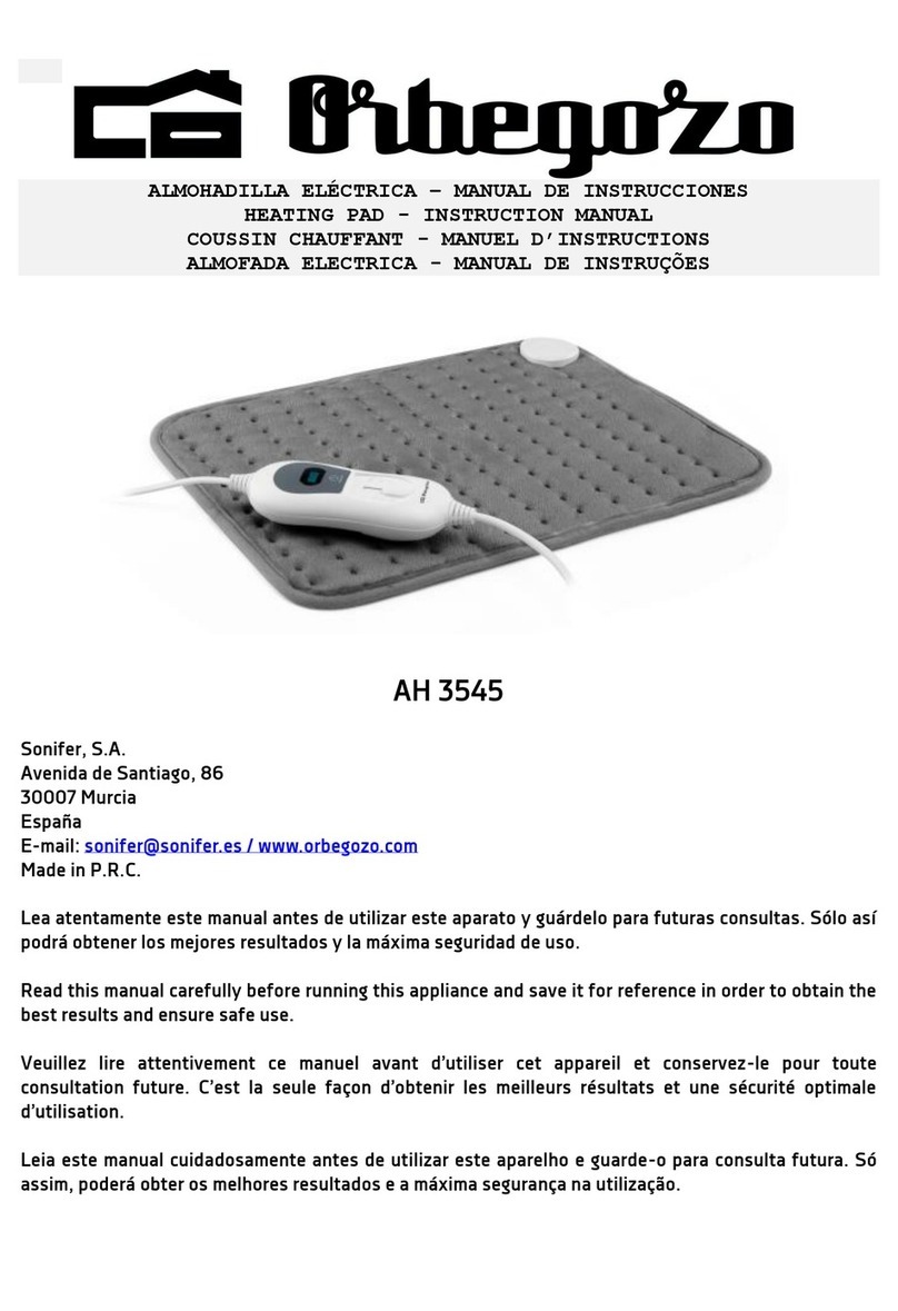 Orbegozo AH 3545 instruction manual