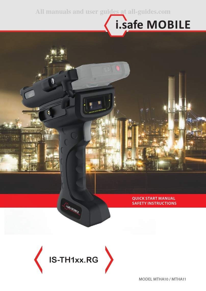 ISAFE MOBILE IS-TH1xx.RG Instruction manual