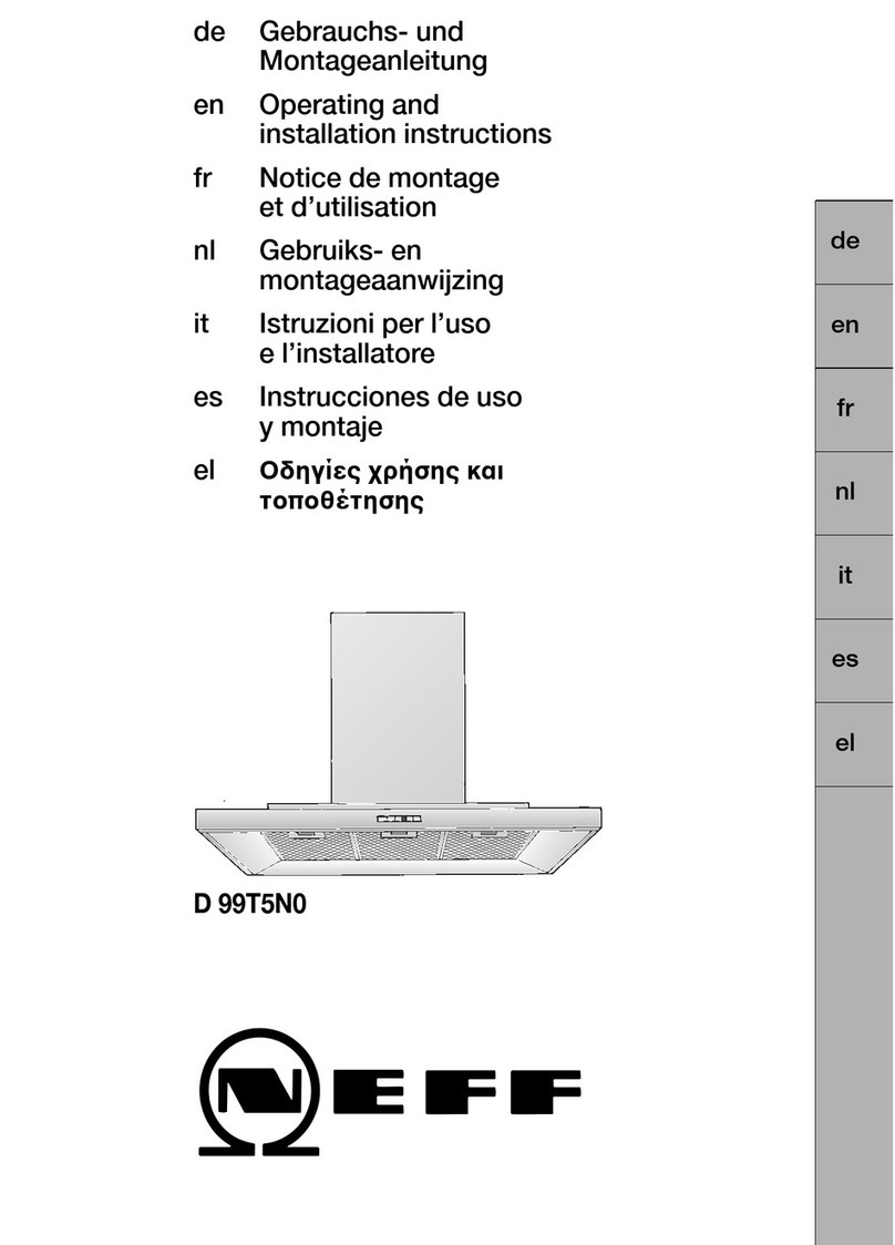 NEFF D 99T5N0 User manual