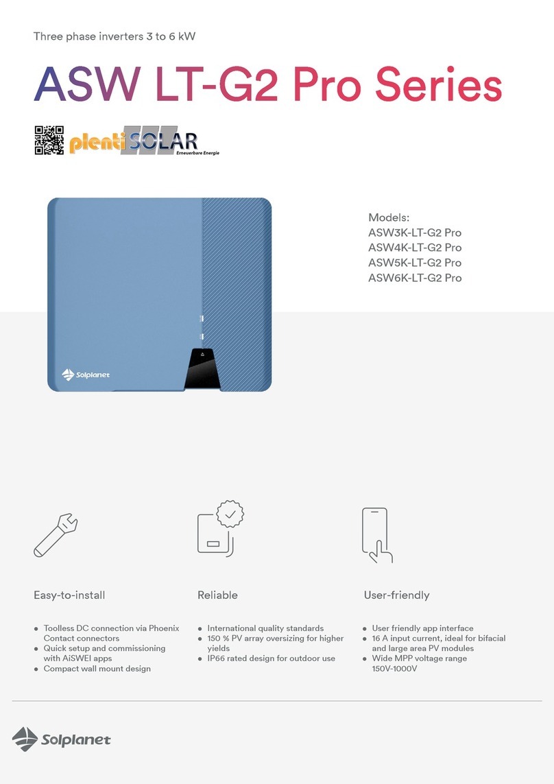 Solplanet ASW3K-LT-2 Pro User manual
