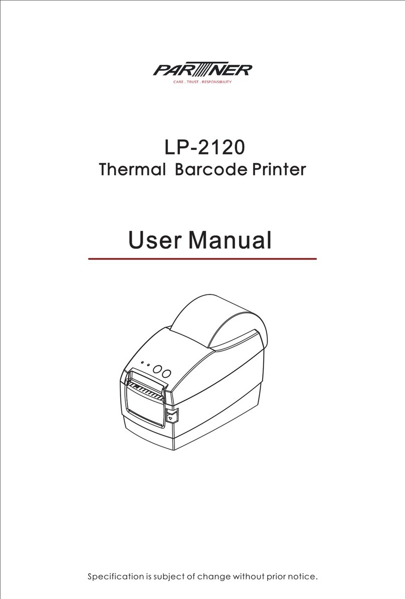 Partner LP-2120 User manual Partner LP-2120 User manual