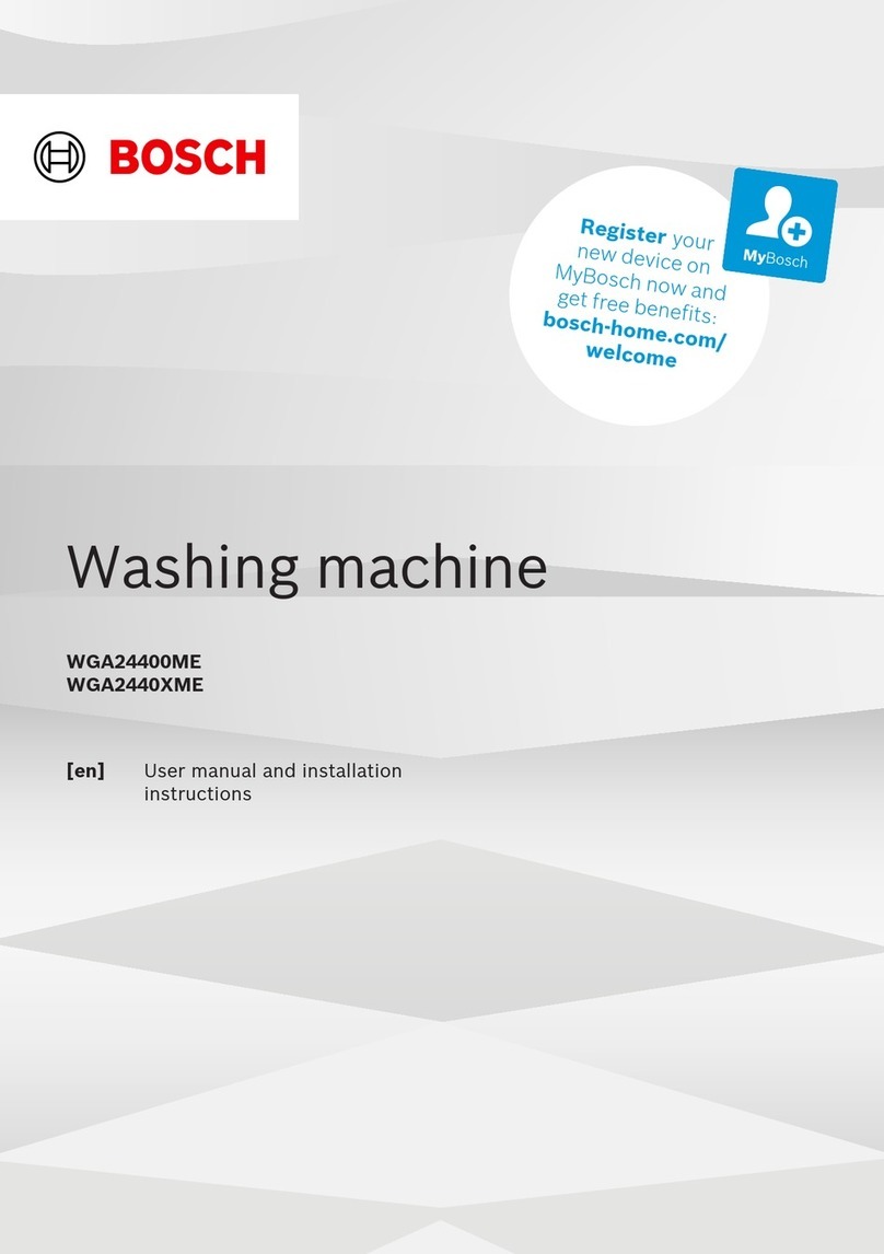 Bosch WGA24400ME User manual