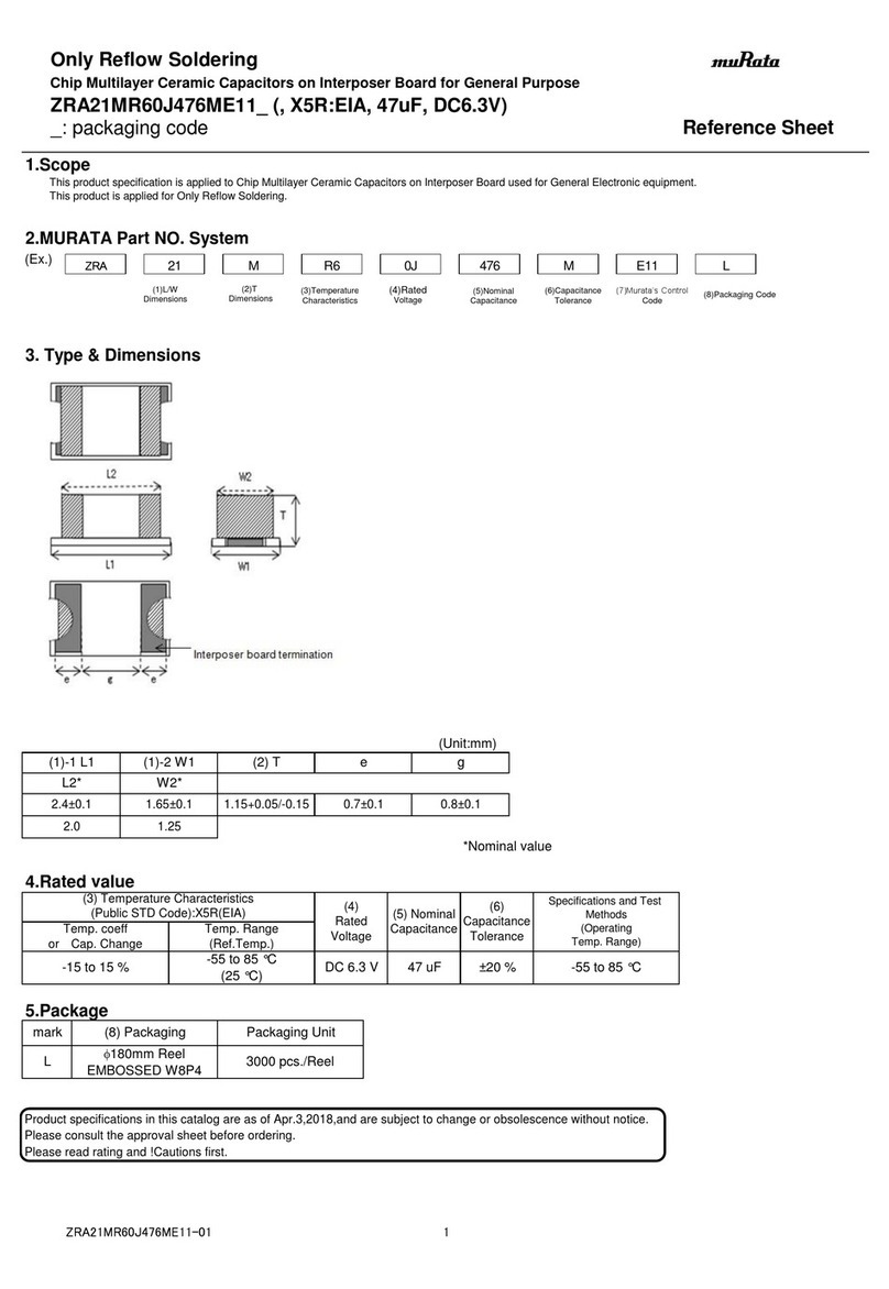 Murata ZRA21MR60J476ME11 Series User manual