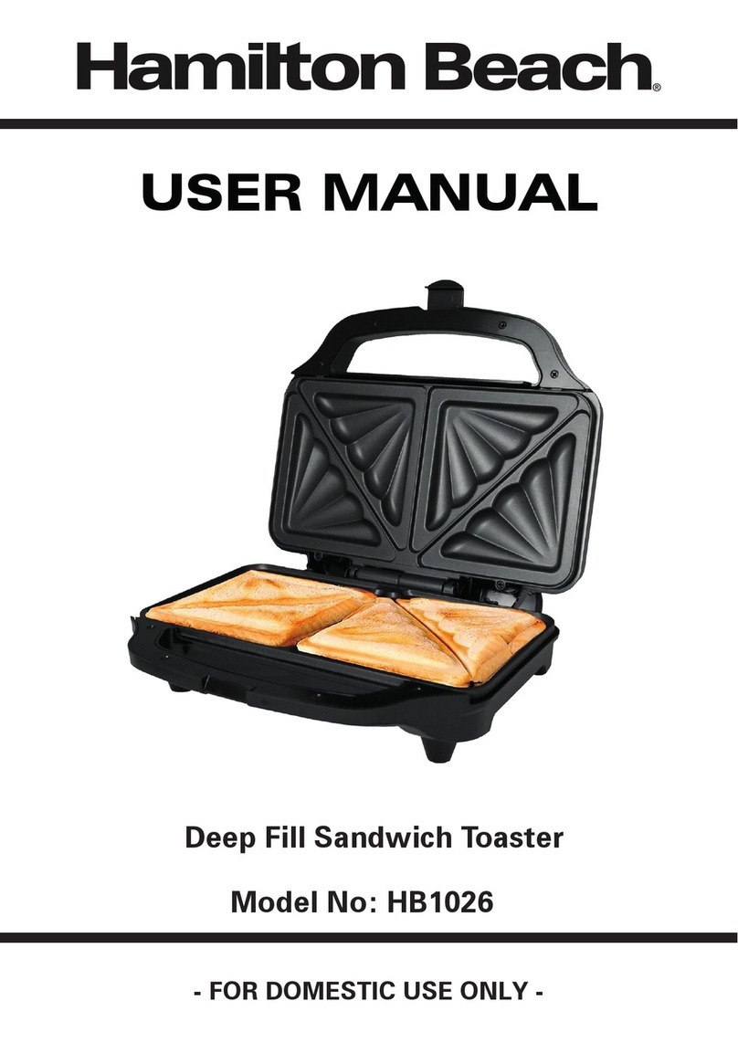 Hamilton Beach HB1026 user manual