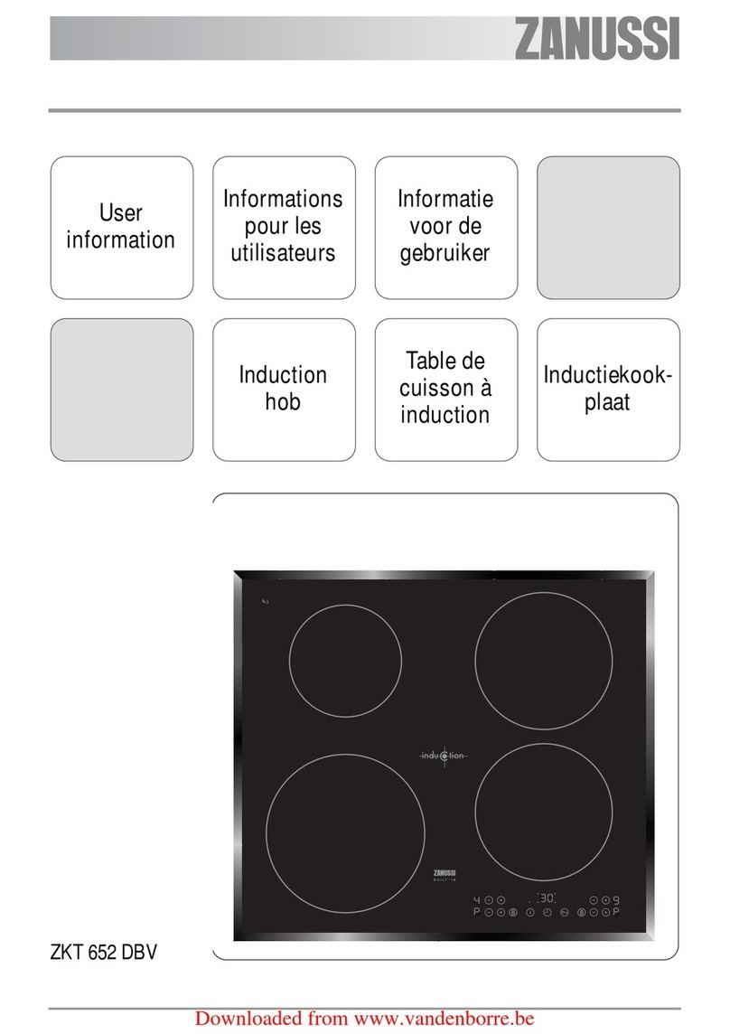 Zanussi ZKT 652 DBV Operation manual